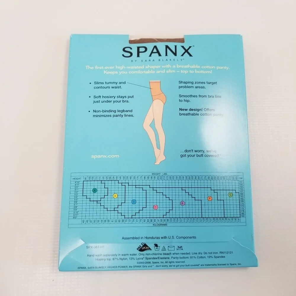 Spanx High Power Brief Cocoa Size A NWT